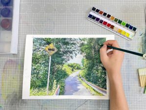 手绘水彩团练课零基础入门【0655】-procreatechahua