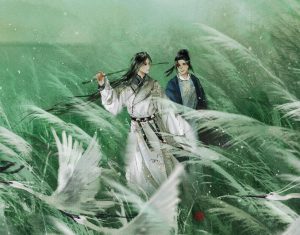 古风场景插画教程【0734】-procreatechahua