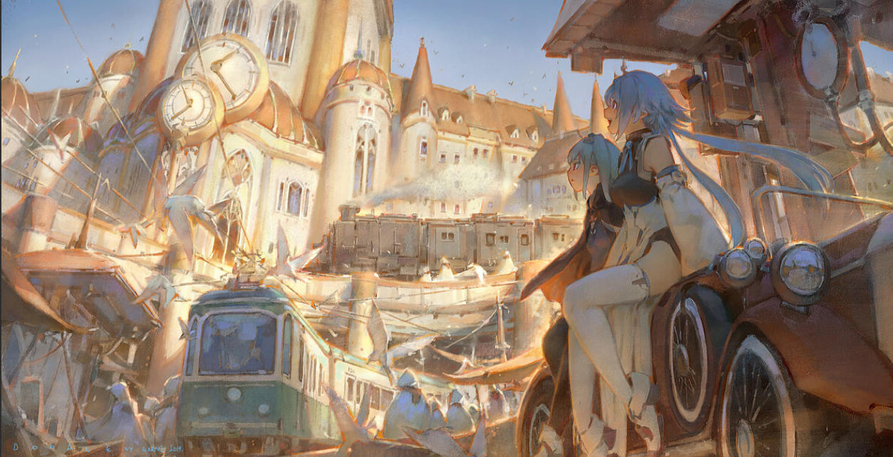 色彩插画教程【0647】-procreatechahua