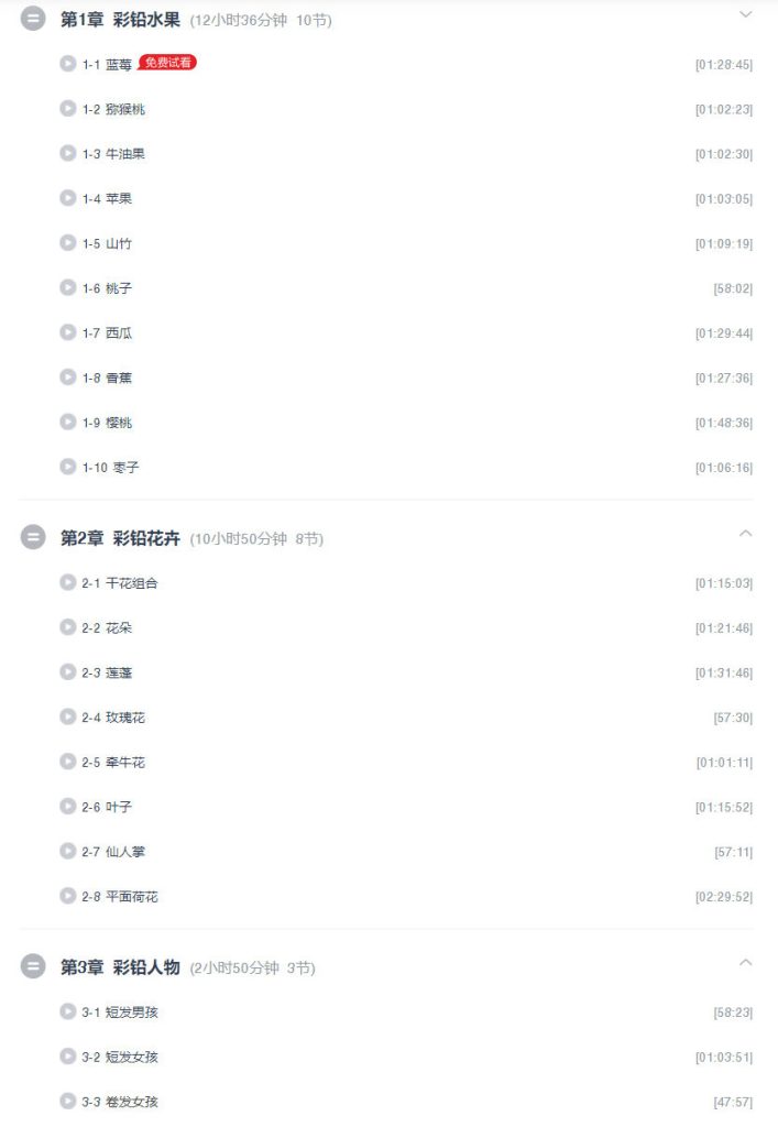 图片[1]-零基础手绘彩铅插画教程【0637】-procreatechahua