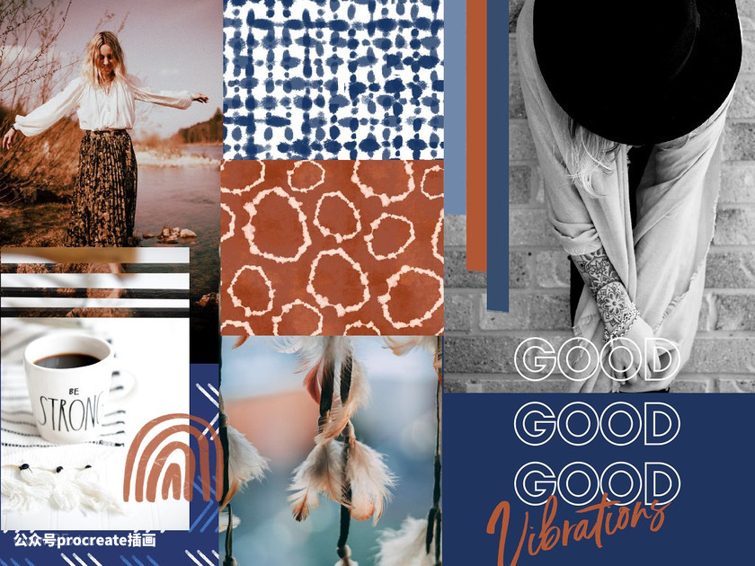 图片[4]-靛蓝色染料数字扎染的procreate笔刷【0232】-procreatechahua