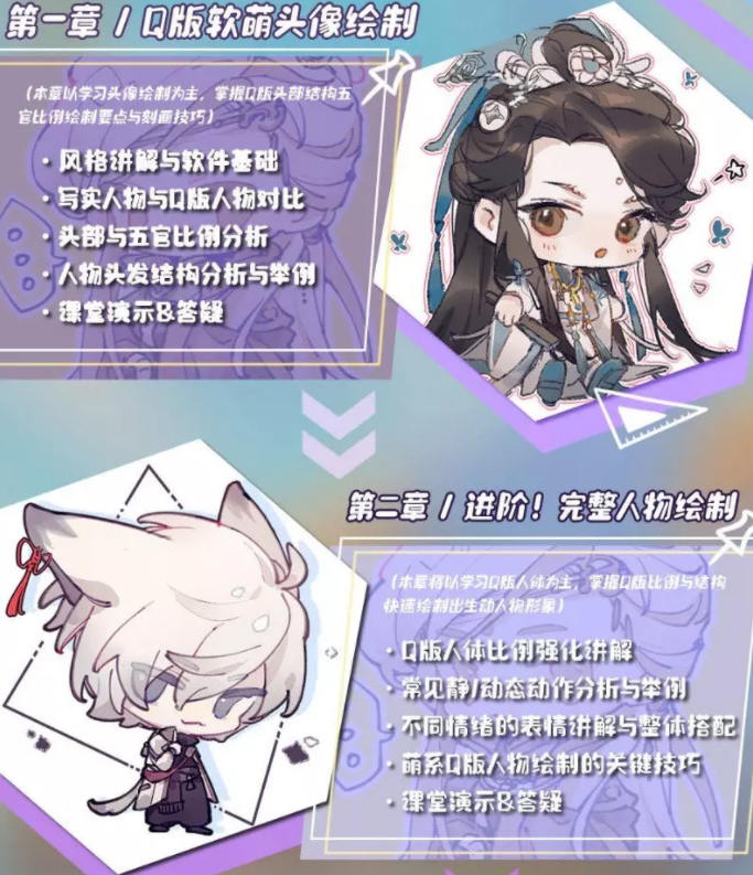 图片[2]-萌系Q版人物插画教程【0629】-procreatechahua