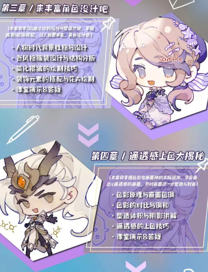 图片[3]-萌系Q版人物插画教程【0629】-procreatechahua