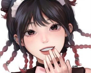 Q版头像+日系扁平风procreate插画教程【0635】-procreatechahua