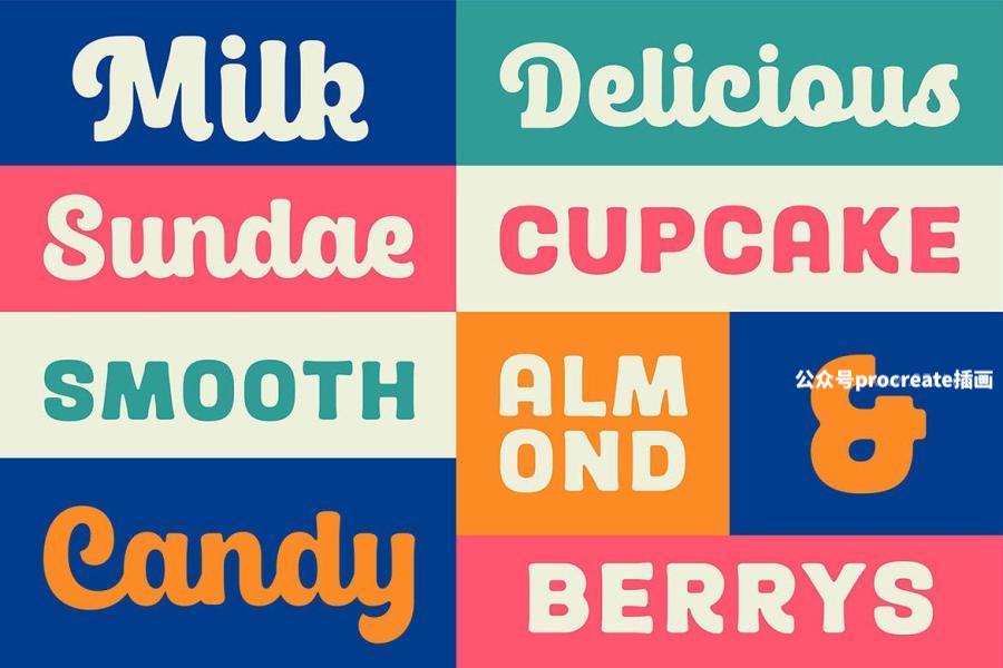 图片[9]-可爱膨胀的泡泡食品包装英文字体【0819】-procreatechahua