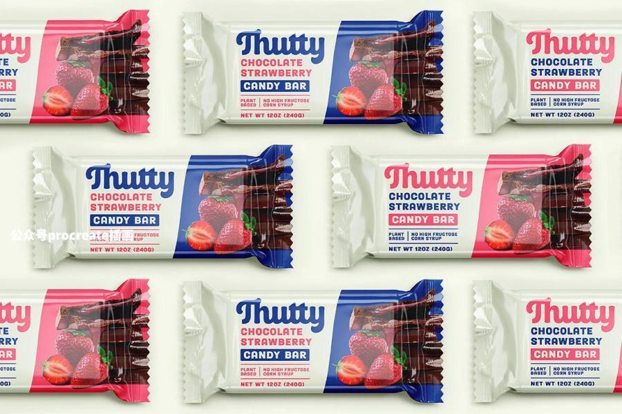 图片[2]-可爱膨胀的泡泡食品包装英文字体【0819】-procreatechahua