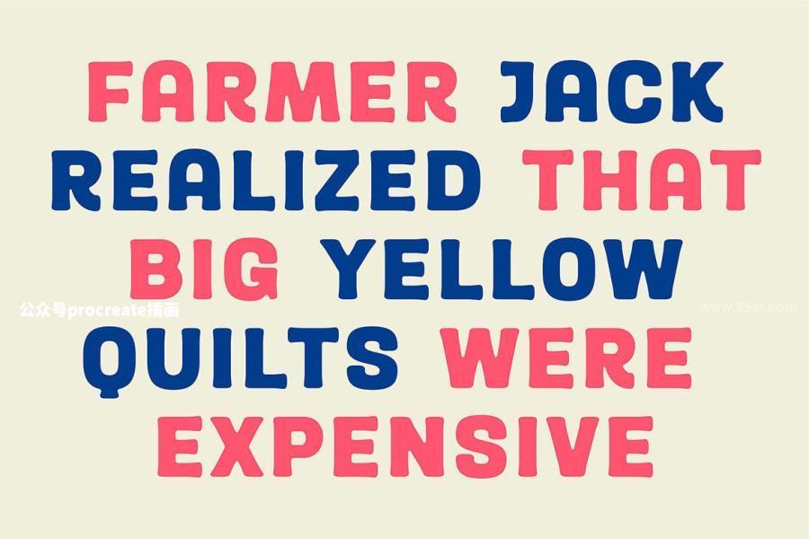 图片[4]-可爱膨胀的泡泡食品包装英文字体【0819】-procreatechahua