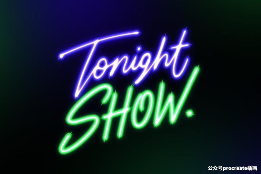 图片[4]-30个制作霓虹灯效果文字logo的Procreate笔刷【0233】-procreatechahua