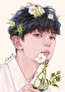 ipad水彩风男生头像插画课【0691】-procreatechahua