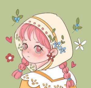 少女头像插画procreate教程【0355】-procreatechahua