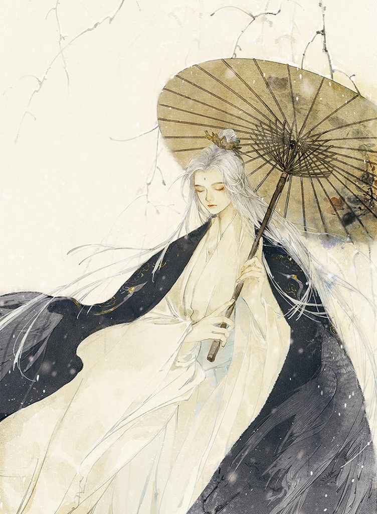 图片[1]-古风意境精品插画班【0268】-procreatechahua