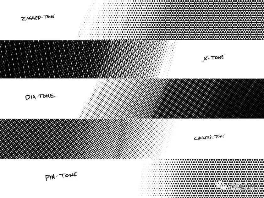 图片[2]-漫画创作专用的Procreate半色调笔刷【0114】-procreatechahua