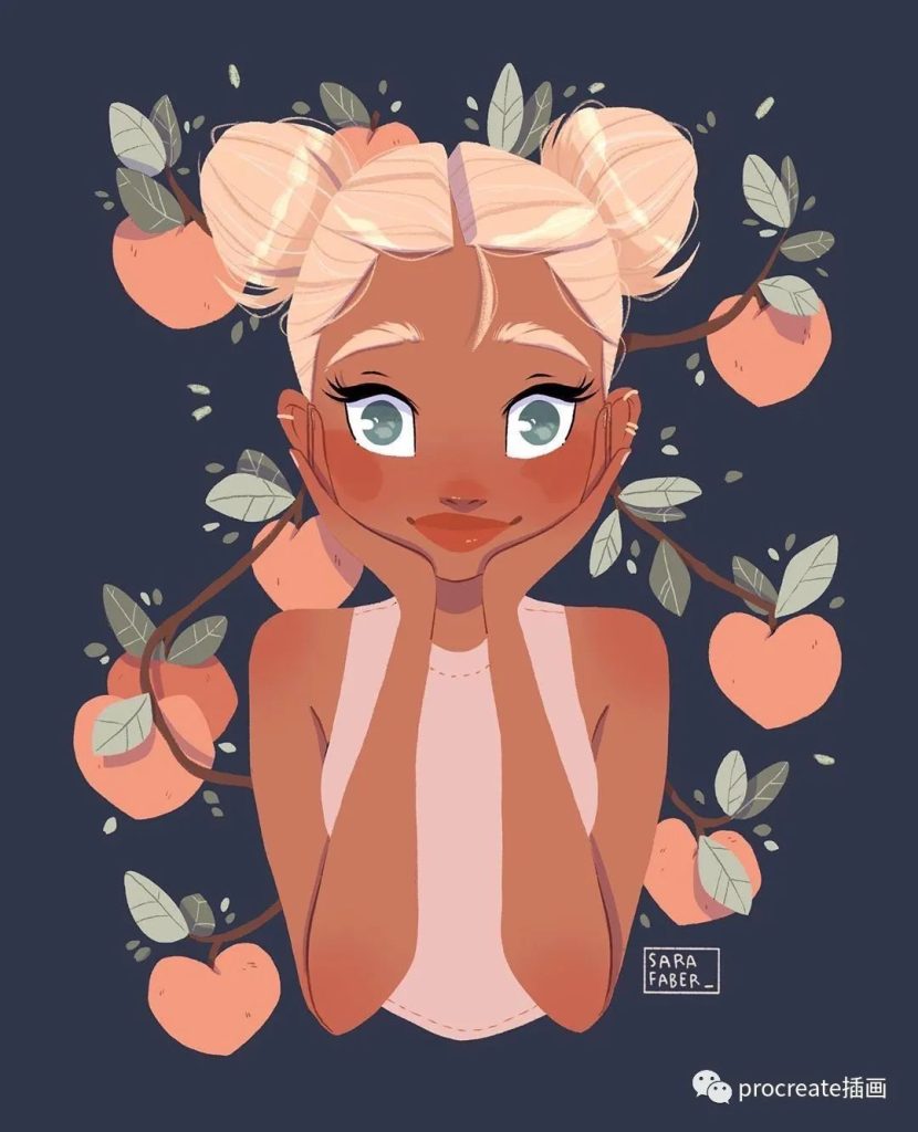 图片[5]-欧美风格儿童插画procreate教程【0143】-procreatechahua