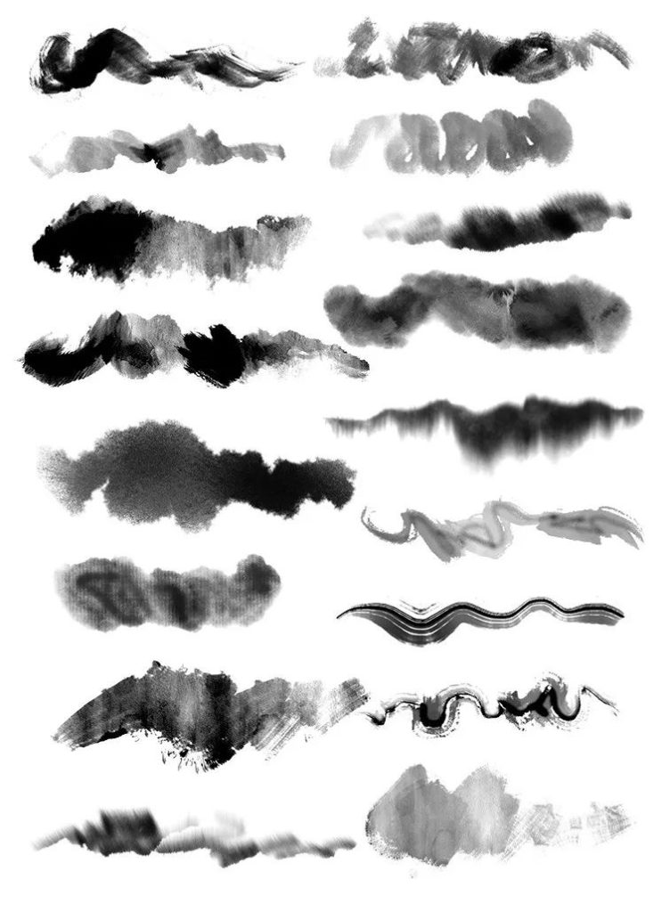 图片[7]-灵hua风水墨ps笔刷【0186】-procreatechahua