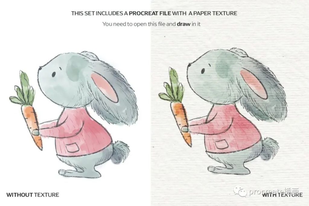 图片[2]-高品质手绘水彩素描Procreate笔刷大集合【0194】-procreatechahua