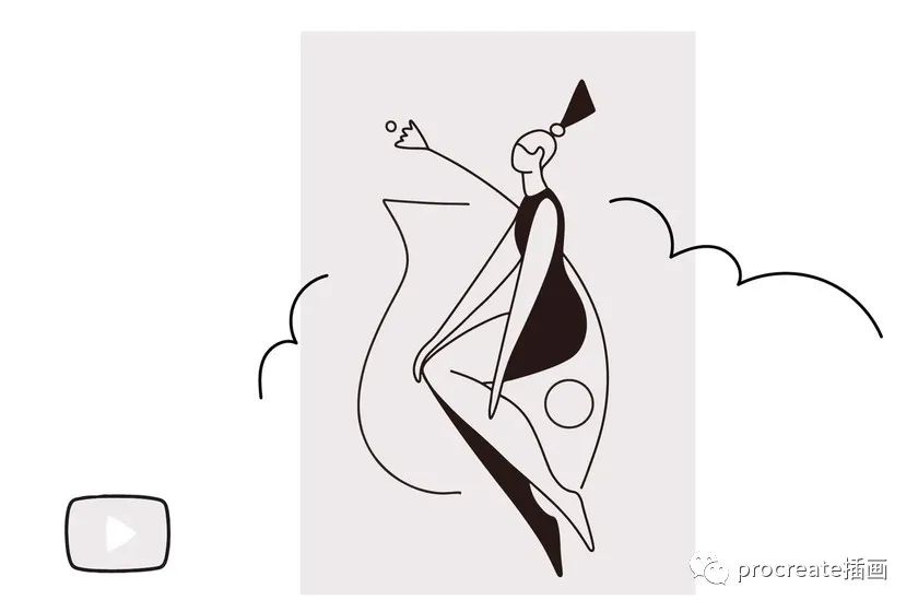 图片[2]-10款柔和线条的女性形象印章Procreate笔刷【0204】-procreatechahua