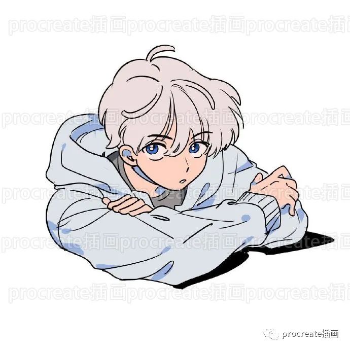 图片[3]-可爱小清新插画临摹素材108张+涂鸦专用的procreate笔刷套装【0267】-procreatechahua