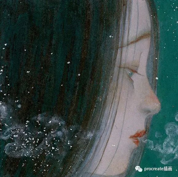 图片[2]-古风岩彩绘画教程【0277】-procreatechahua