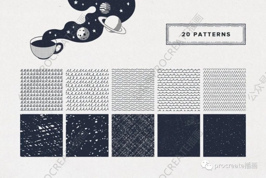 图片[2]-Affinity Designer专用时尚高端简约清新手绘笔刷大集合【0328】-procreatechahua