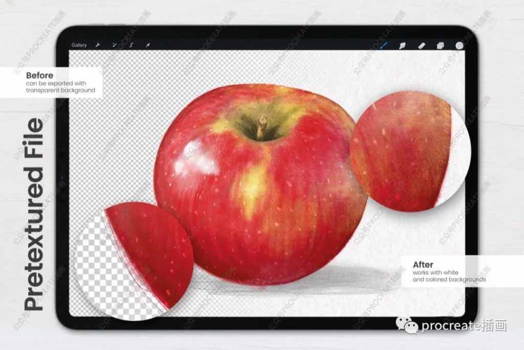 图片[2]-着色笔&石墨笔效果终极Procreate笔刷【0334】-procreatechahua