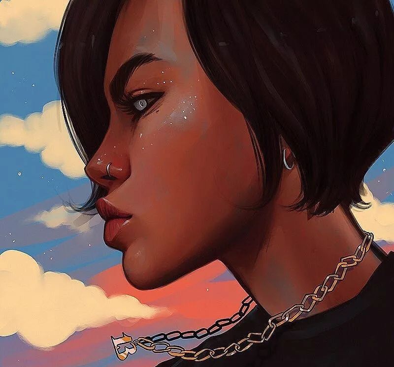 图片[2]-14款Procreate人像项链笔刷【0027】-procreatechahua