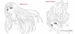 黑科技空心描边头发procreate笔刷+男女发型procreate笔刷【0352】-procreatechahua