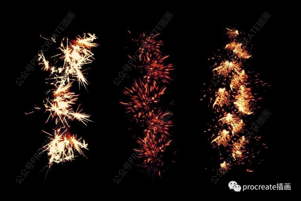 图片[2]-30个独特的火花特效Photoshop笔刷【0405】-procreatechahua