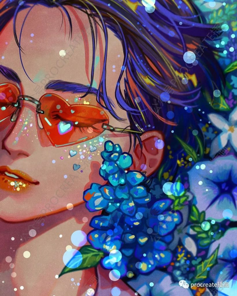 图片[3]-procreate炫彩插画集56张+闪闪发光的Procreate笔刷【0411】-procreatechahua