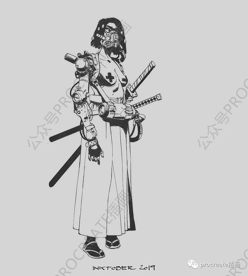 图片[1]-14款专业漫画插画的Photoshop墨水笔刷【0417】-procreatechahua