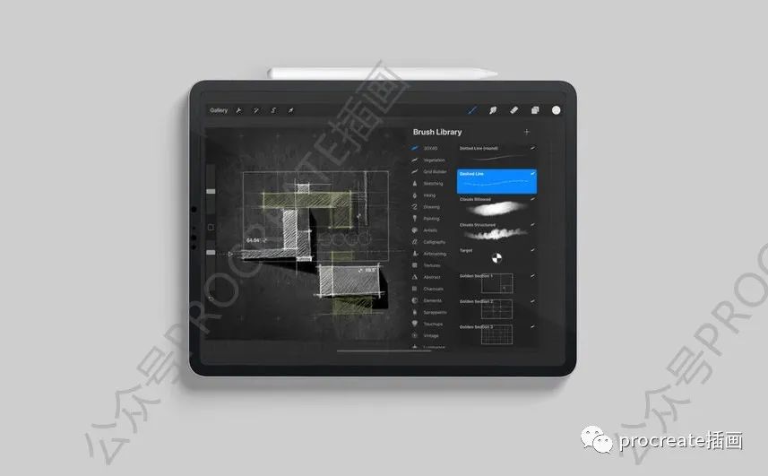 图片[2]-100+款超实用的Procreate网格/背景图/色卡/图案笔刷【0419】-procreatechahua