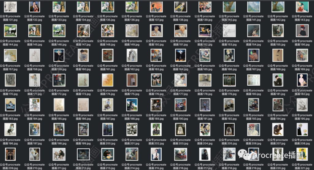 图片[12]-水彩绘画视频+水彩作品集+肌理procreate笔刷套装【0273】-procreatechahua