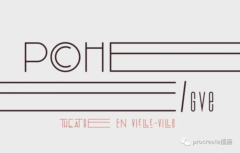 图片[2]-个性夸张古怪的英文无衬线线条装饰字体【0490】-procreatechahua