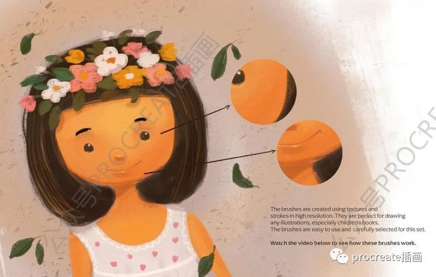 图片[2]-充满童趣的儿童插画procreate笔刷+欧美风儿童插画集100+张【0493】-procreatechahua