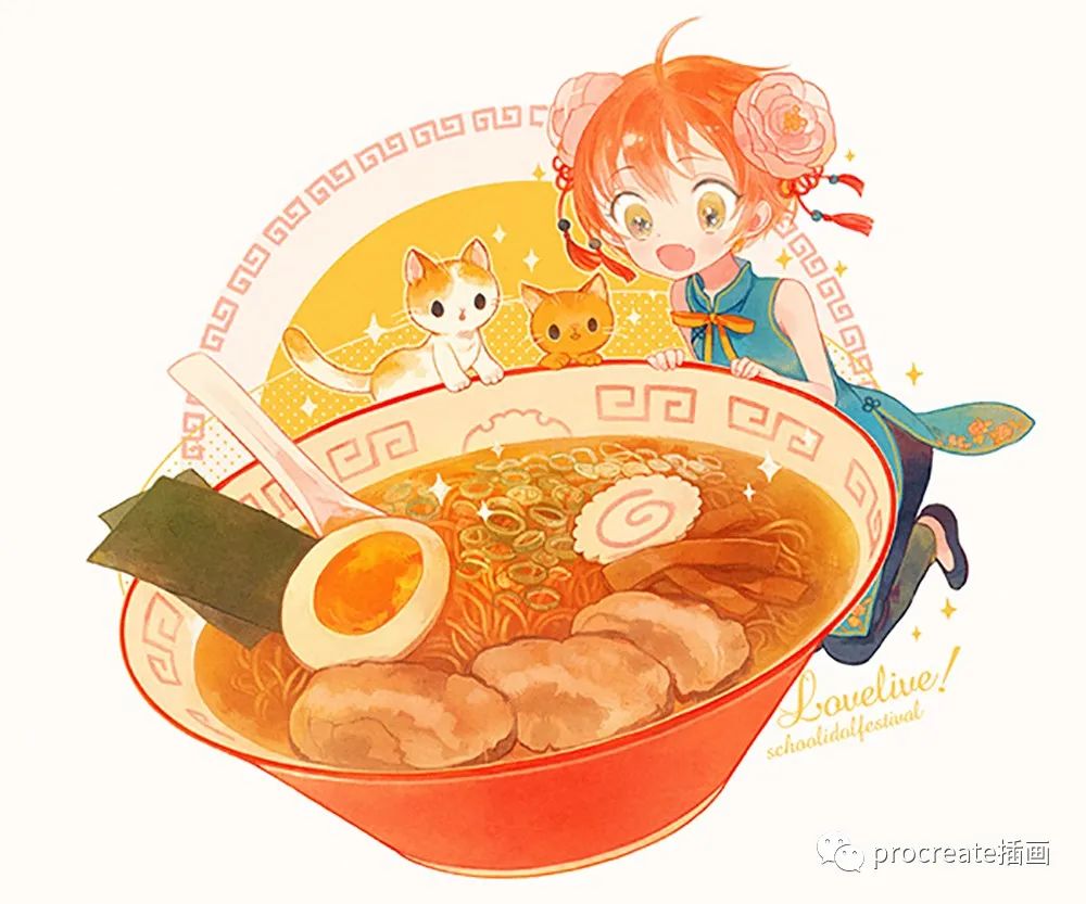 图片[3]-小清新少女插画集83P【0512】-procreatechahua