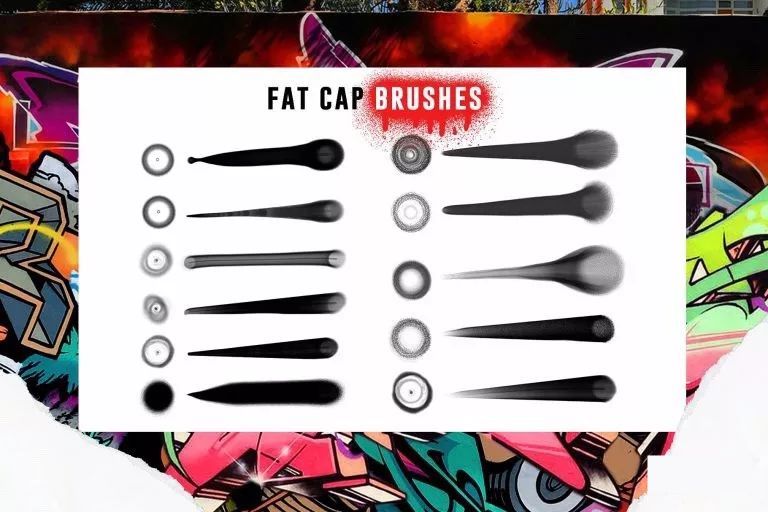 图片[2]-31款涂鸦泼墨喷雾飞溅爆炸procreate笔刷【0040】-procreatechahua