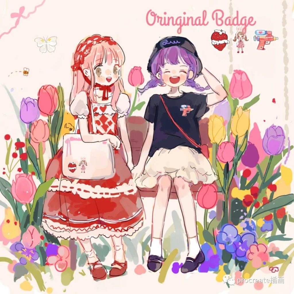 图片[2]-可爱少女穿搭插画集254P【0513】-procreatechahua