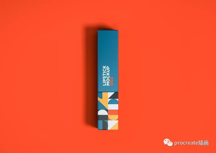 图片[2]-细长条口红化妆品设计展示PSD样机素材【0540】-procreatechahua