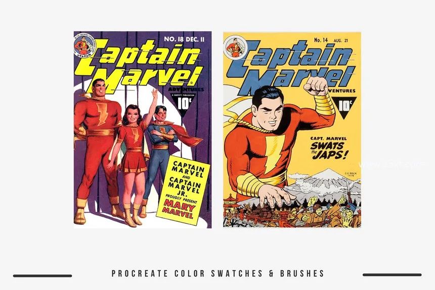 图片[2]-漫威漫画人物角色插画的Procreate笔刷【0555】-procreatechahua