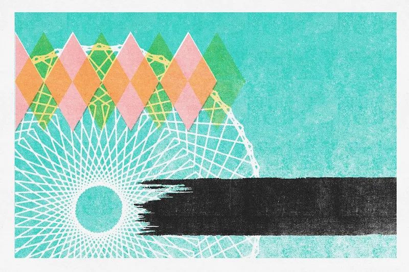 图片[2]-复古丝网印刷效果的ps和Procreate笔刷【0566】-procreatechahua