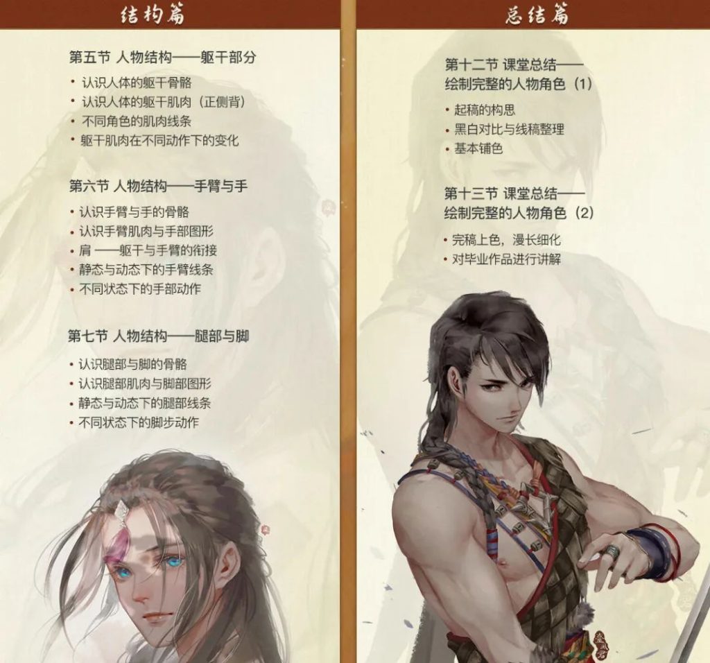 图片[3]-古风人物插画系统课程（新手可入门）【0609】-procreatechahua