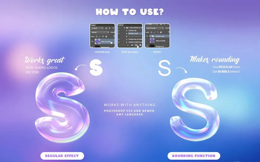 图片[2]-ps制作七彩肥皂泡效果的动作插件【0622】-procreatechahua
