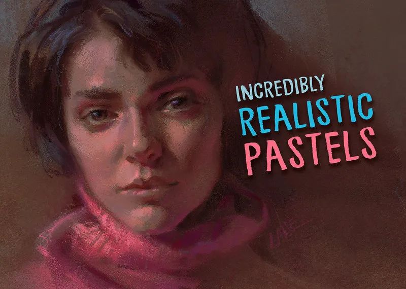 图片[2]-48款色粉画笔效果的Procreate笔刷【0646】-procreatechahua