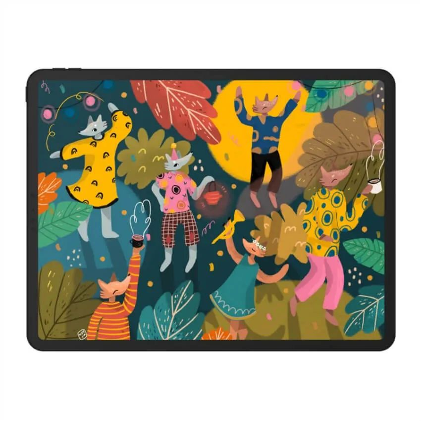 图片[2]-18款适合儿童绘本插画纹理procreate笔刷【0663】-procreatechahua