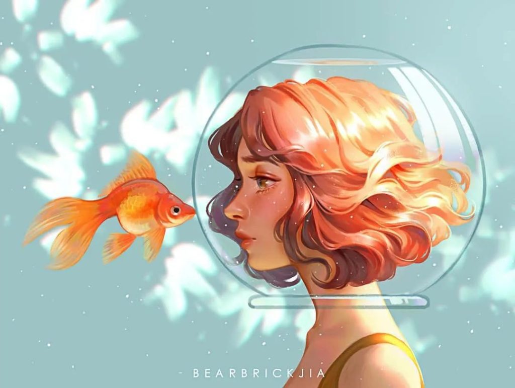 图片[2]-Domestika – 用Photoshop制作数字幻想肖像+画师插画集【0709】-procreatechahua