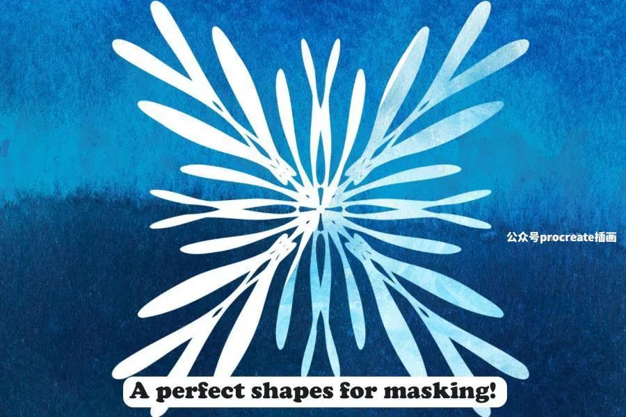 图片[2]-冬季主题雪花图案PS和Procreate笔刷【0814】-procreatechahua