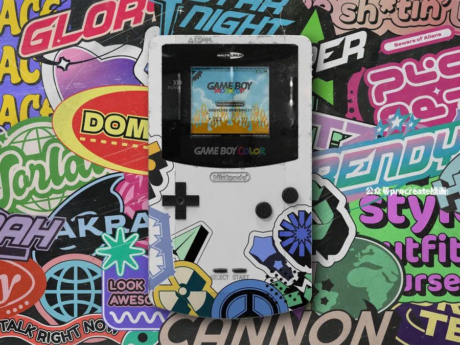 图片[2]-fancy花式Y2K风格的插画Stickers贴纸图形素材集合包【0816】-procreatechahua