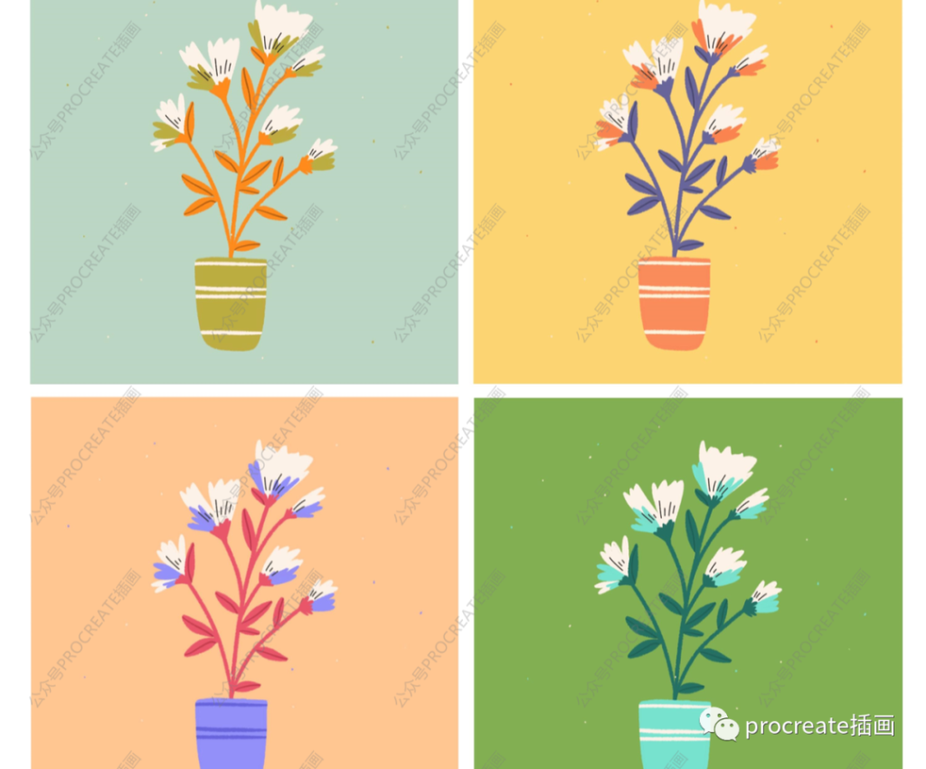 图片[2]-卡通procreate插画教程+色卡+笔刷+素材【0479】-procreatechahua