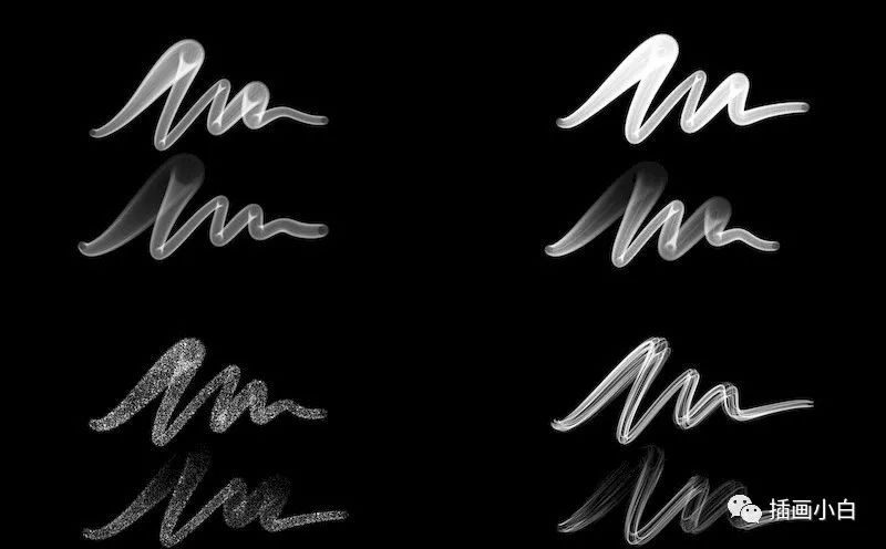 图片[2]-涂鸦喷雾效果的procreate字体书写笔刷【0095】-procreatechahua