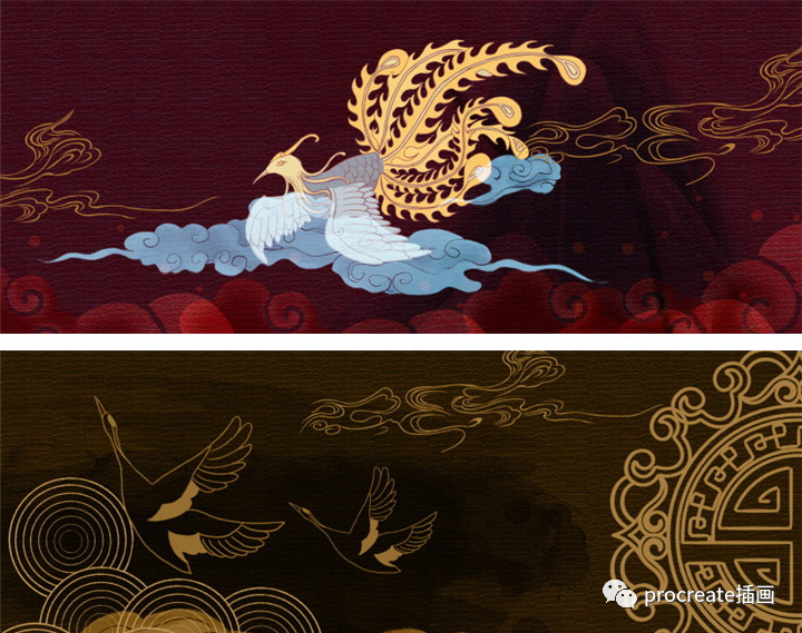 图片[8]-新国潮procreate笔刷合集+国潮风海报模版合集【0535】-procreatechahua