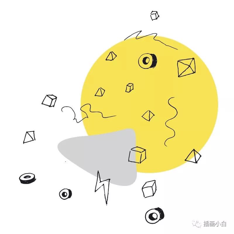 图片[2]-简单线条的抽象插画设计素材分享【0098】-procreatechahua